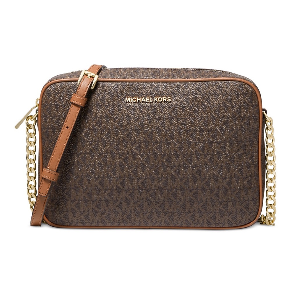 Michael Kors Logo Jet Set East-West Crossbody